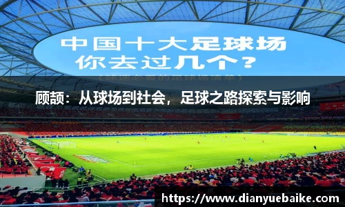 顾颉：从球场到社会，足球之路探索与影响